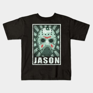 HORROR SERIES MR JASON Kids T-Shirt